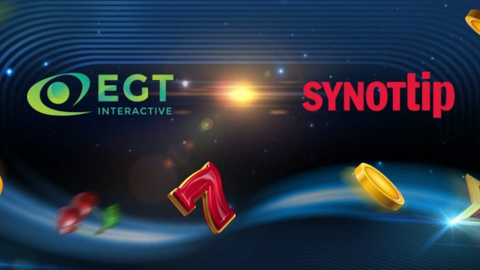 Egt interactive synottip partnerschaft egt interactive synottip partnership