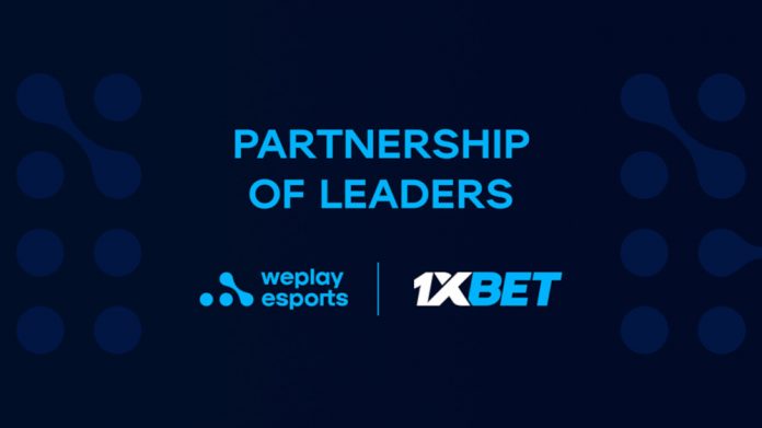 1xbet weplay-zusammenarbeit 1xbet weplay esports collaboration